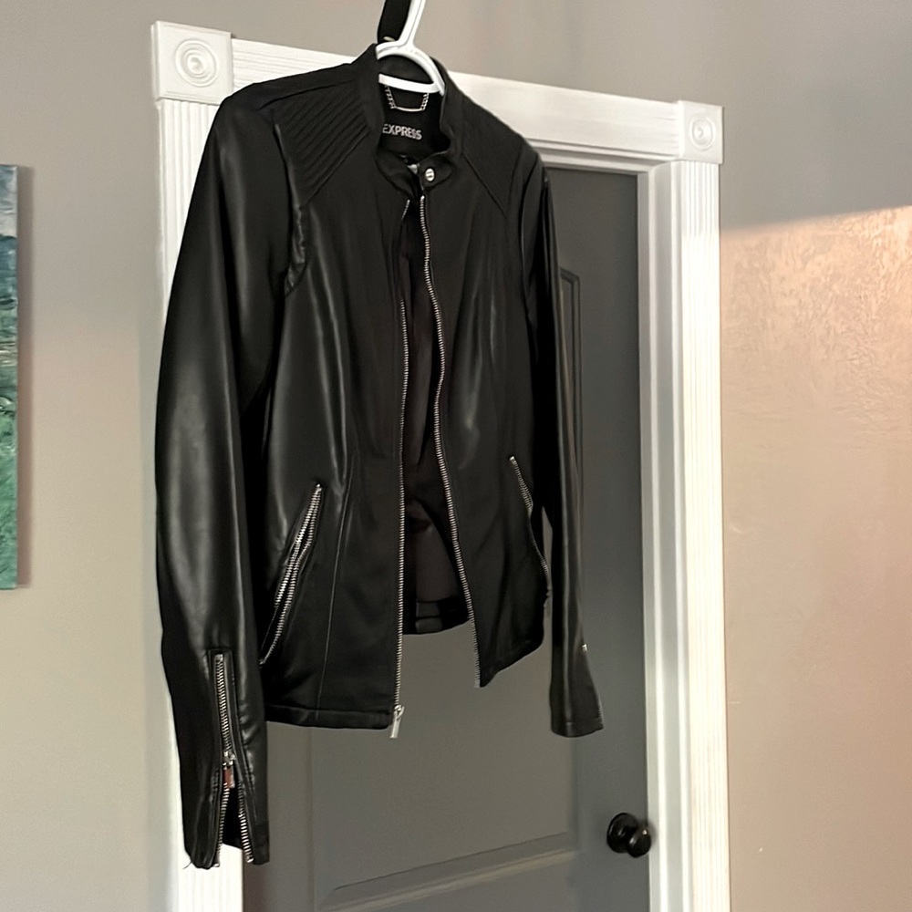 Express Faux Leather Jacket